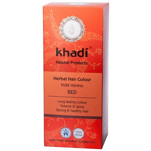 Khadi Herbal Hair Color, красный