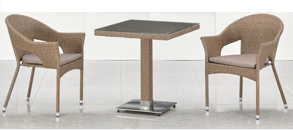 Комплект мебели Afina T601/Y79C-W85 Latte (2+1) арт. T601/Y79C-W85 Latte 2Pcs