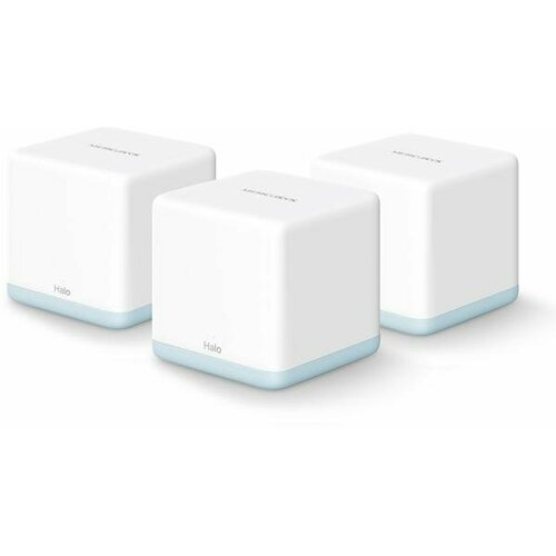 роутер mikrotik hex poe lite rb750upr2 10 100base tx белый Бесшовный Mesh роутер Mercusys Halo H30(2-pack) AC1200 10/100BASE-TX компл: устройство/крепления/адаптер белый (упак:2шт)