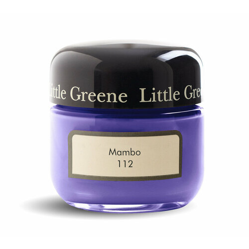 Пробник краски в/э акриловой Little Greene, цвет № 112, MAMBO, 60 мл краска полуматовая уличная little greene tom’s oil eggshell в цвете 221 basalt 1 л