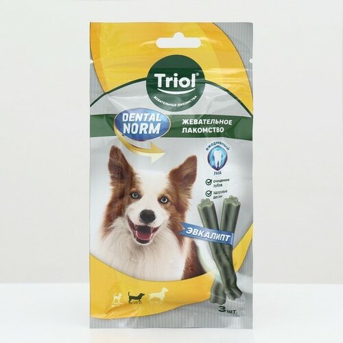 Жевательное лакомство Triol DENTAL NORM для собак средних пород 75 г 369₽