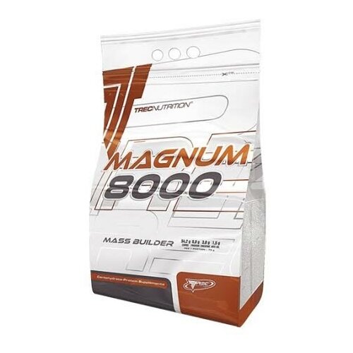 Trec Nutrition Magnum 8000, 1000 г, вкус: шоколад гейнер для набора массы 5450 гр trec nutrition magnum 8000 вкус шоколад