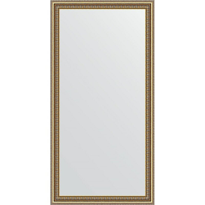 Зеркало Evoform Definite 102х52 BY 1052 в багетной раме - Бусы золотые 46 мм
