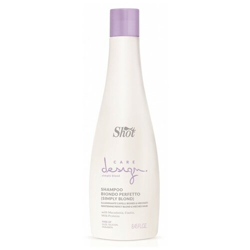 Shot шампунь Care Design Biondo Perfetto (Simply Blond) Превосходный Блонд, 250 мл