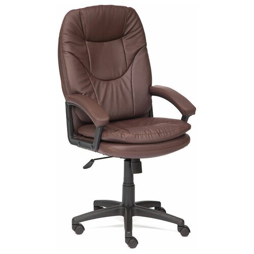 фото Компьютерное кресло tetchair comfort lt офисное, обивка: искусственная кожа, цвет: коричневый