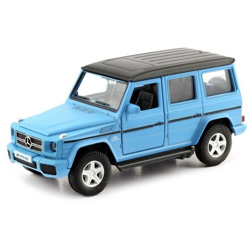 Легковой автомобиль RMZ City Mercedes Benz G63 (554991M(E)) 1:35, 13 см, матовый голубой