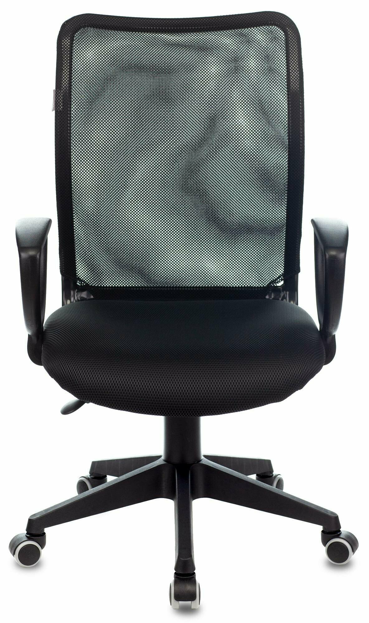 Кресло БЮРОКРАТ CH-599AXSN, на колесиках, ткань [ch-599axsn/32g/tw-11] - фото №8