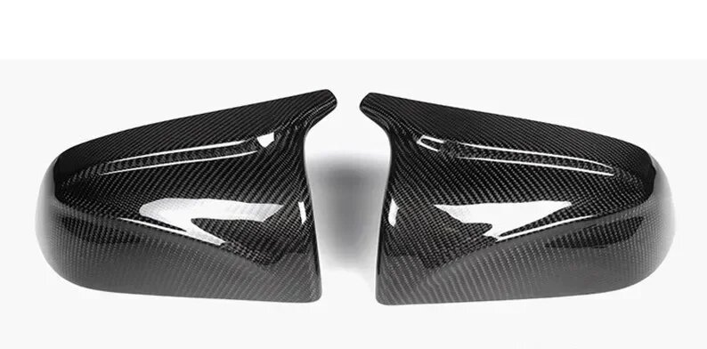 Накладки На Боковые Зеркала Из Карбона Для Tesla Model 3, Внешние Автомобильные 1 set Carbon pattern