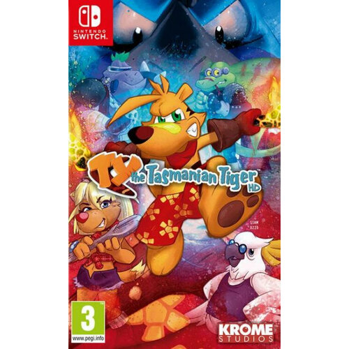 TY the Tasmanian Tiger HD Русская Версия (Switch) 2в1 ty the tasmanian tiger 2 bush rescue ty the tasmanian 3 night of the quinkan gba рус вер 128м