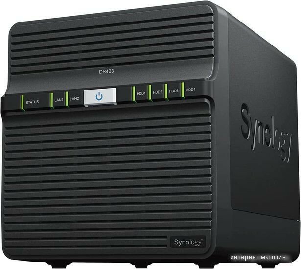 Synology DS423 NAS сервер сетевое хранилище