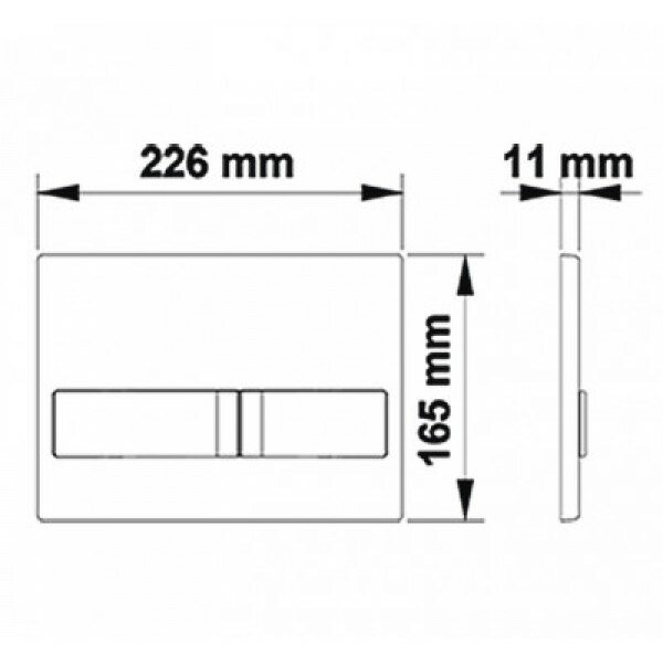 Кнопка смыва BERGES Novum L4 Soft Touch Белый (040014) - фотография № 5