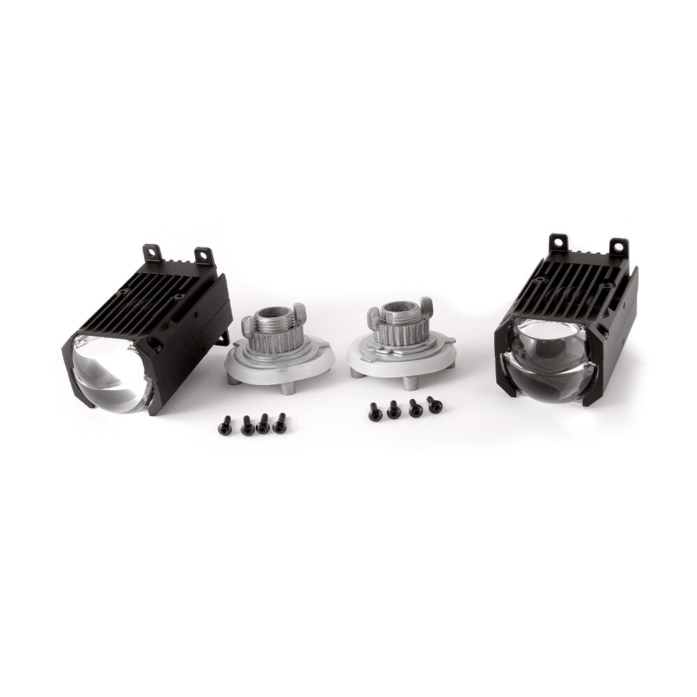 Светодиодные BI LED линзы MTF light Constructor Double Beam 1.8" 5500K ближний/дальний свет (2 линзы) — фото 3