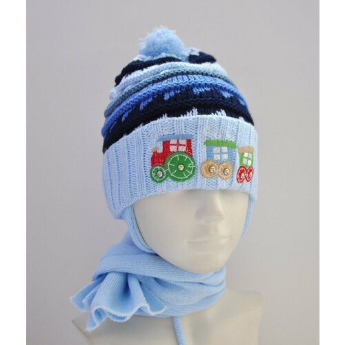 фото Шапка kolad, размер 48-50, мультиколор