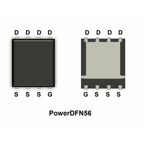 Микросхема MDU1511 N-Channel MOSFET 30V 100A POWERDFN56