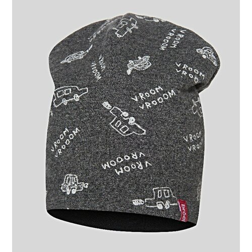 фото Шапка broel, размер 47, серый