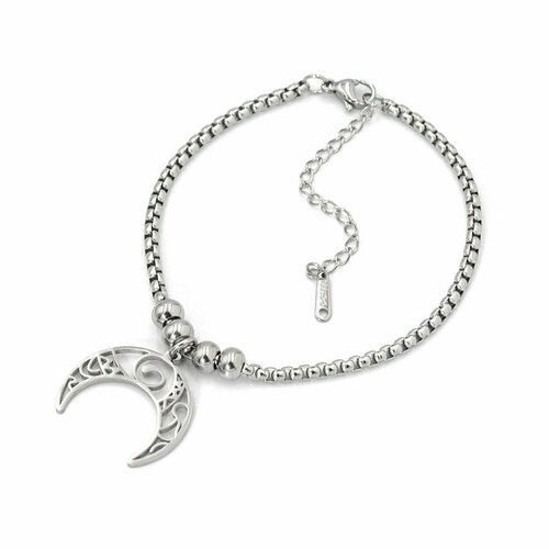 фото Славянский оберег, браслет-цепочка silvarie, серебряный