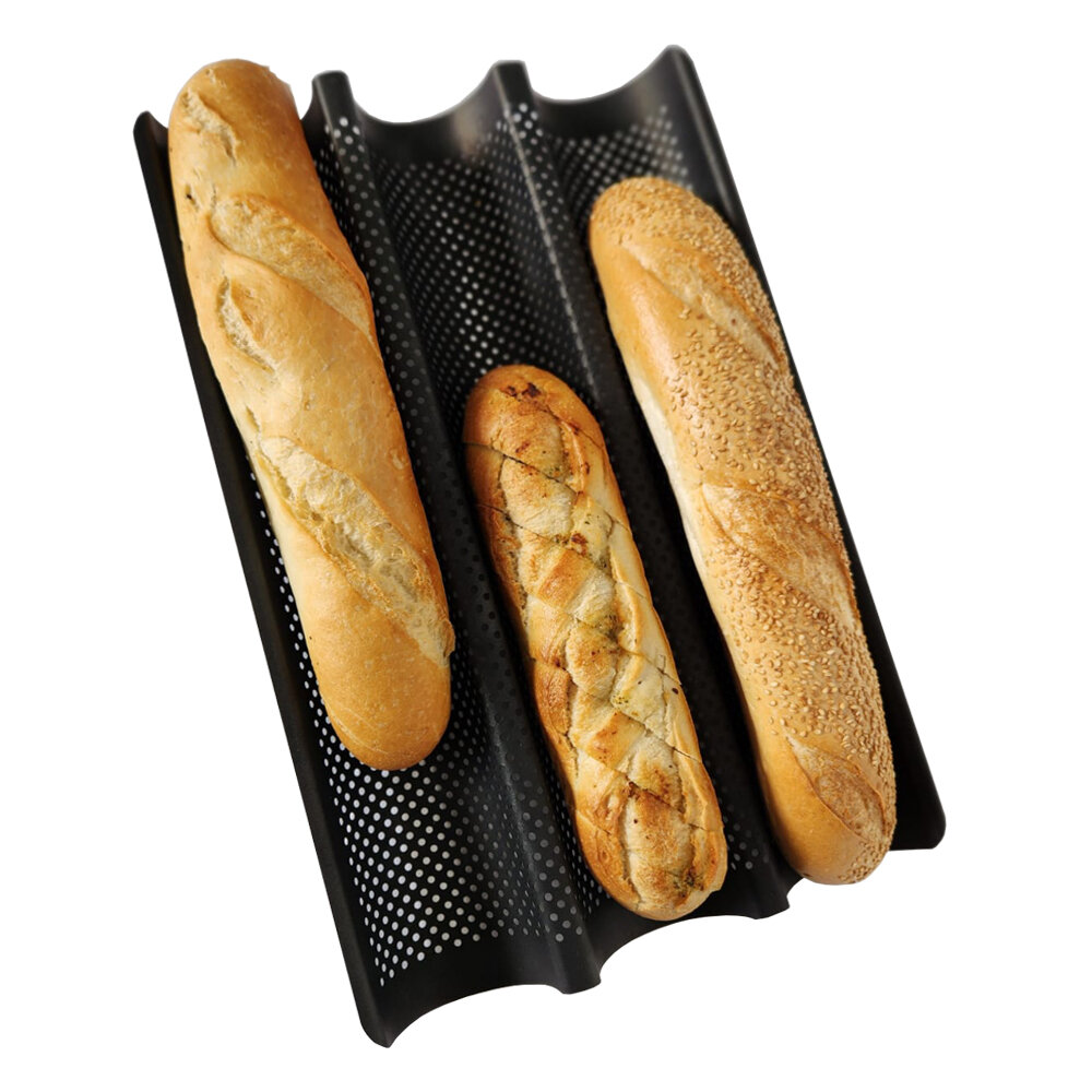 фото Лоток (противень) для приготовления багетов в духовом шкафу на 45л YAK00-1000-000-022K