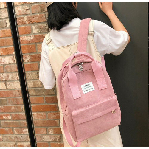 фото Модный женский рюкзак/розовый без бренда