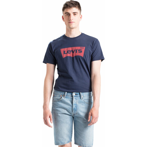 Футболка Levi's, размер XS, синий