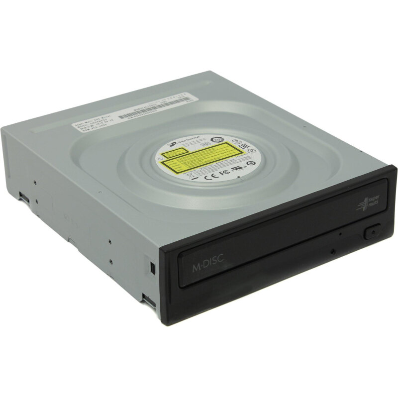 Комплект 5  Привод для ПК LG DVD-RW GH24NSD5 внутренний SATA черный oem