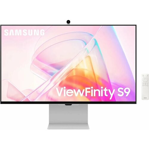 Монитор Samsung 27 ViewFinity S9 S27C902PAI серебристый IPS LED 169 MM полуматовая HAS 600cd 178гр178гр 5120x2880 60Hz 5K USB 74кг 127587₽