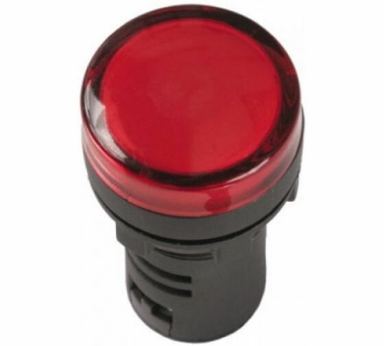 Лампа AD-22DS (LED) матрица красный 24В АС/DC