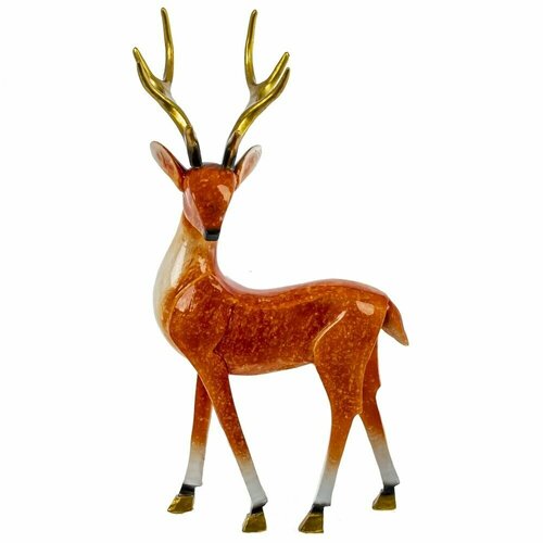 Фигурка декоративная Олень L15 W115 H285 см 1794₽