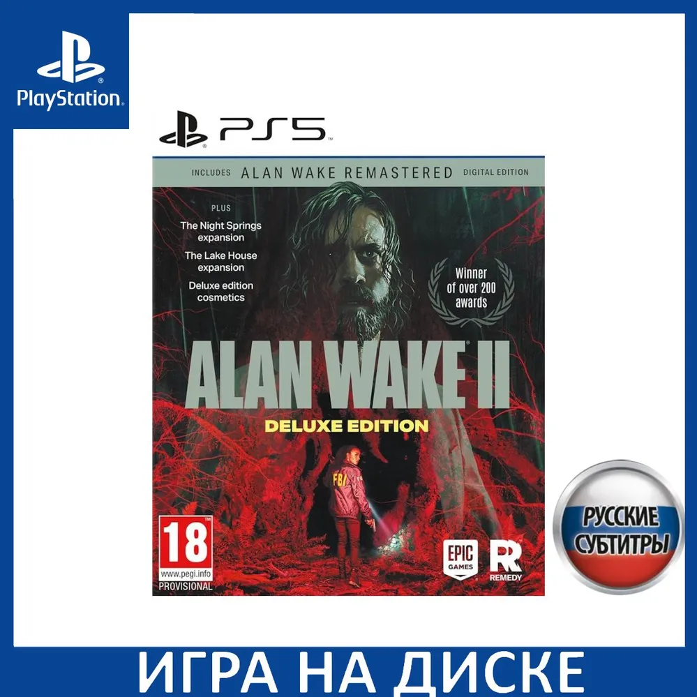Игра Alan Wake II. Deluxe Edition (PS5) Русские субтитры, диск