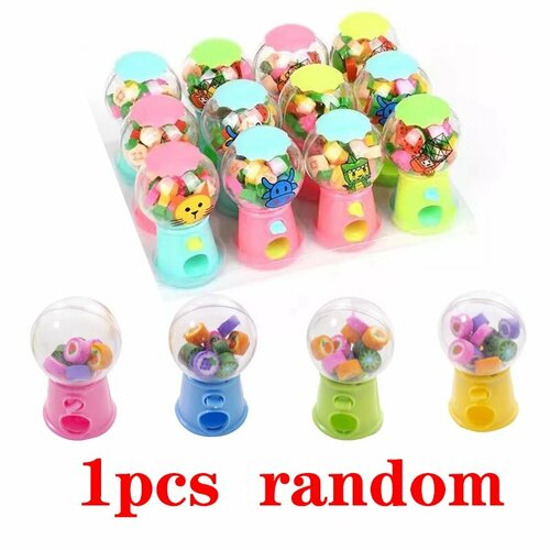 Ластики резиновые фрукты животные набор 12 шт random 139₽