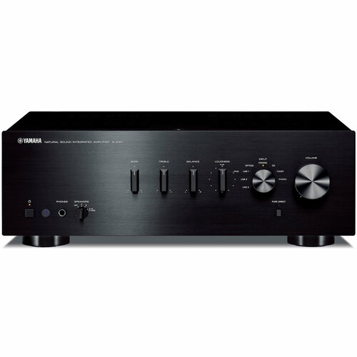 Интегральный усилитель стерео Yamaha A-S301 черный 74109₽