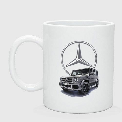 Mercedes Gelendwagen G63 AMG G-class G400d Керамическая кружка