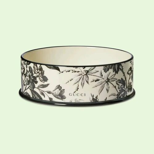 Миска для собак круглая Gucci