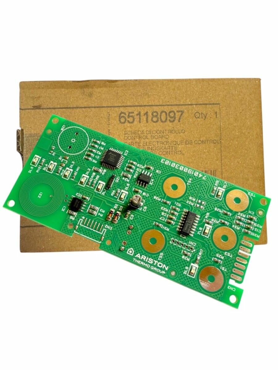 Плата дисплея водонагревателя Ariston 65118097 — фото 1