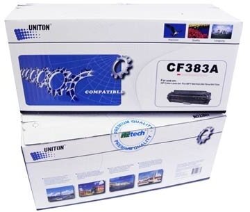 Картридж Uniton Premium CF383A пурпурный совместимый с принтером HP