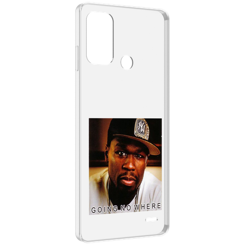 Чехол MyPads 50 Cent - Going No Where для ZTE Blade A52 задняя-панель-накладка-бампер