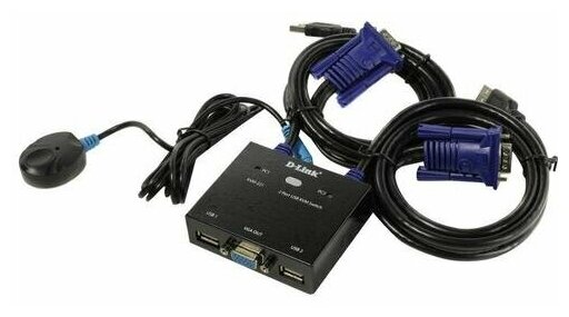 KVM-переключатель D-Link KVM-221