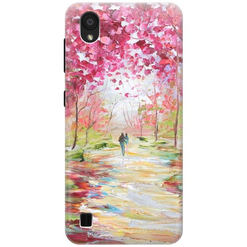 фото Re:pa накладка transparent для zte blade a5 (2019) с принтом "весенняя роща"