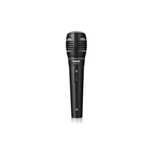 Микрофон BBK CM114 black микрофон проводной bbk cm114 2 5м черный