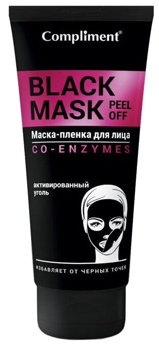 Compliment Black Mask Маска-пленка для лица CO-ENZYMES 80мл