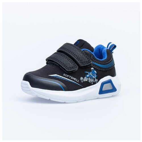 фото Кроссовки котофей размер 22, 71 черный/синий