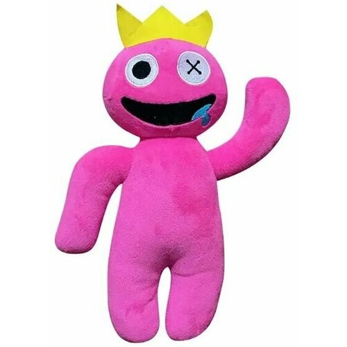 Мягкая игрушка Roblox Rainbow Friends (Радужные друзья), Pink, 30 см, розовый