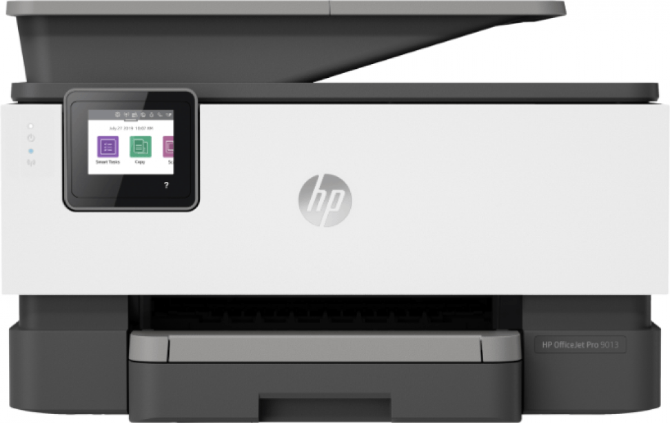 МФУ струйный HP Officejet Pro 9013 AiO (1KR49B) A4 Duplex WiFi USB RJ-45 белый/серый