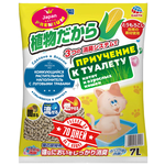 Комкующийся наполнитель Japan Premium Pet Растительный с луговыми травами, 7 л - изображение