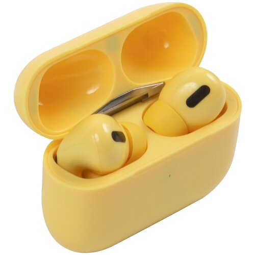 Наушники беспроводные Bluetooth 5.1/Блютуз наушники с микрофоном/Bluetooth наушники для iphone, android/Наушники накладные/Блютуз гарнитура, желтый