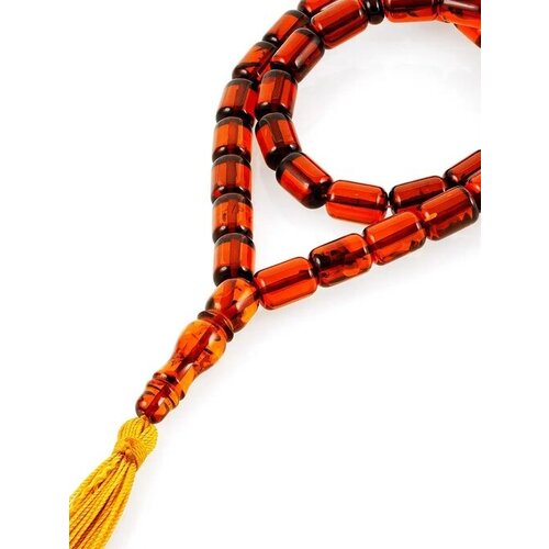 фото Браслет-нить, янтарь, 10 шт., размер 42 см, размер one size amberhandmade