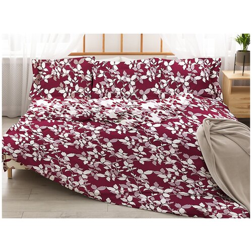 фото Комплект постельного белья, экодом, евро, перкаль, с2002шв/98681 шуйские ситцы