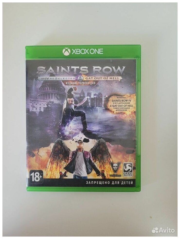 Saints Row IV Re-Elected & Gat Out of Hell XBOX one (рус. суб.)