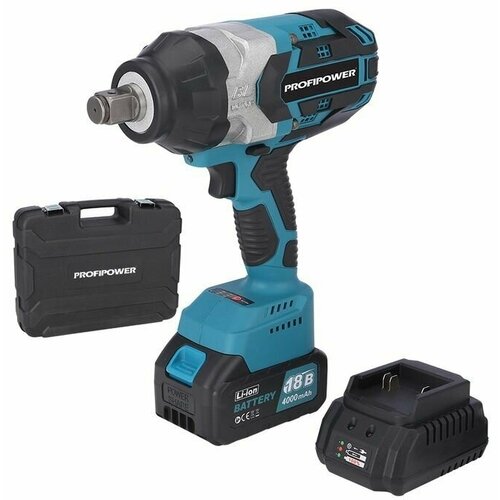 Аккумуляторный гайковёрт 1300Нм 34 Profipower E0123 2948000₽