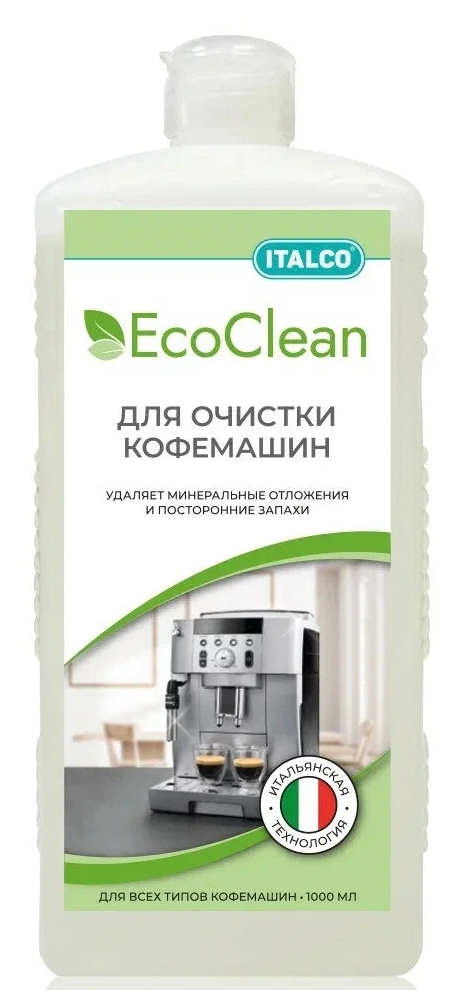 Средство для очистки кофемашин Italco EcoClean 1000 мл - фотография № 1