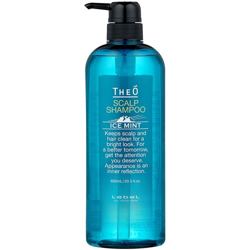 Lebel Cosmetics шампунь TheO Scalp Ice Mint, 600 мл